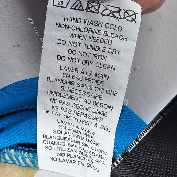 La Blanca Island Goddess Bandeau One-Piece Turquoise Swimsuit Size 8 - Picture 7 of 7